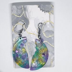 Fruit slice earrings